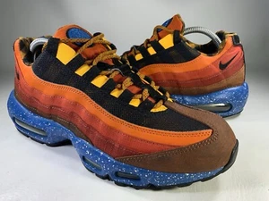 Nike Air Max 95 Premium Campfire Pack Orange Rot Schwarz Herren Größe 9 538416-600 - Bild 1 von 9