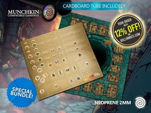 Playmats Munchkin Compatible Gamemat ( New Edition) - Imagen 1 de 5