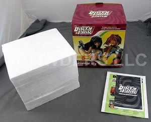 Estatua de 10" Dirty Pair Yuri & Kei de Haruka Takachiho con cuaderno de bocetos de diseño Warren - Imagen 1 de 9