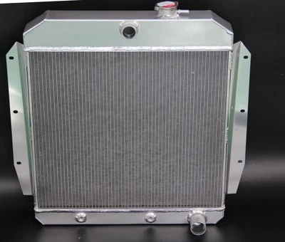 Full Aluminum 3Row Radiator For 1955-1959 1956 Chevrolet Pickup Truck 1957 1958 - Image 1 of 4