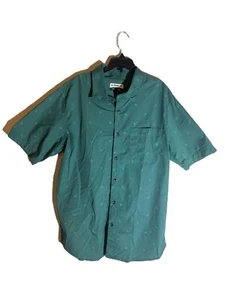 Magellan outdoor fish gear classic fit teal used 62% Cotton 38% Polyester - Afbeelding 1 van 2