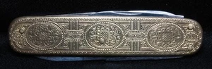 Pocket Knife Brass, Sterling Winthrop Research Inst., Imperial Int. Co., Germany - Picture 1 of 3