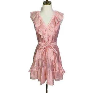 Abito estivo Gianni Bini tg 4 righe volant a strati piccolo cocktail flirty data SM - Foto 1 di 12