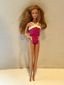 Barbie Floatin’ Cool Fashions vintage Mattel fashion doll toy used 80s rare - Picture 1 of 5