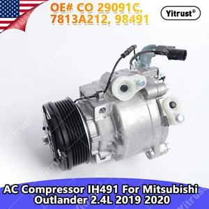 New AC Compressor IH491 Fits Mitsubishi Outlander 2.4L 2019 2020 OE# 98491 USA - Picture 1 of 11