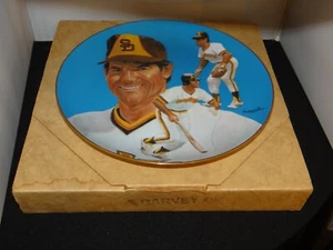 1983 Steve Garvey San Diego Padres Autographed Plate Hackett American 10 inches - Picture 1 of 3
