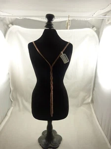 necklace Crystal bling fancy from Icing rose gold tone elegant  - Picture 1 of 10