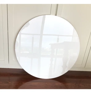 60cm White Glossy Acrylic Wedding Party Welcome Sign Board Arch Stand Billboard - Picture 1 of 3