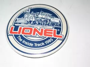 LIONEL PIN - 3 1/2' - INSIDE TRACK - 1985 - EXC- H19 - Picture 1 of 1