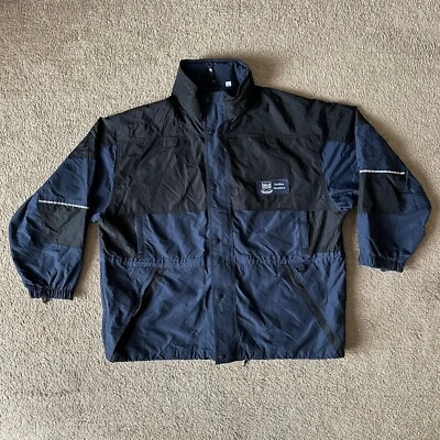 Chaqueta Cintas Para Hombres 3XL Cremallera Completa Ripstop Cuello Simulado Instalaciones Operaciones Bolsillos Foto 1 de 4