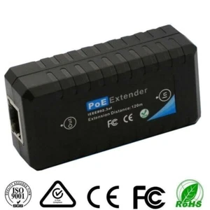 Extensor PoE 1 pieza 1 puerto 10/100M IEEE802.3af para cámara IP de seguridad Ethernet - Imagen 1 de 5