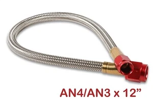 NOS 15341NOS Stainless Steel Braided Hose - Picture 1 of 4