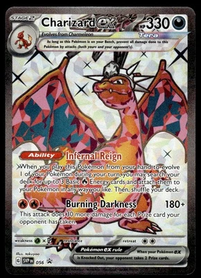 Pokemon TCG SV: Scarlet & Violet Promo Cards #056 Charizard ex NM - Image 1 of 2