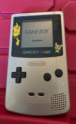 Consola Nintendo Game Boy Color Pokemon Dorado/Plata Edición Limitada CGB-001 Foto 1 de 4
