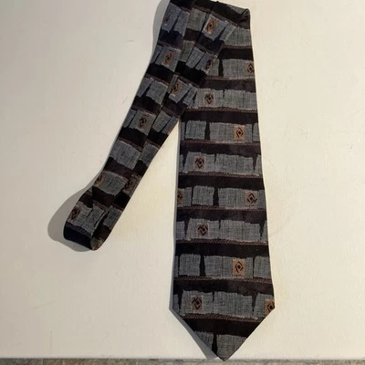 Corbata Henry Grethel para hombre multicolor 100 % seda talla 57x4 Foto 1 de 4