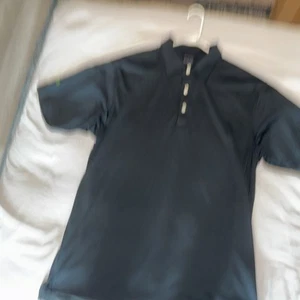 TEQUILA PATRON SHORT SLEEVE KNIT POLO GOLF SHIRT Mens L Black - Picture 1 of 5