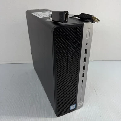 HP ProDesk 600 G3 SFF i5-7500 Windows 11 Pro PC 256GB NVMe SSD 16GB RAM - Image 1 of 4