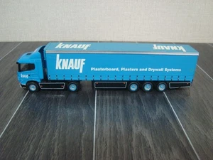 Corgi 1/64 Scale Super Haulers Scania Curtainside  -  Knauf Drywall Systems - Picture 1 of 4