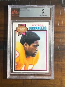 1979 Topps Ricky Bell RC Tampa Buccaneers #258 Rookie BVG 9 Centered + Corners - Picture 1 of 2