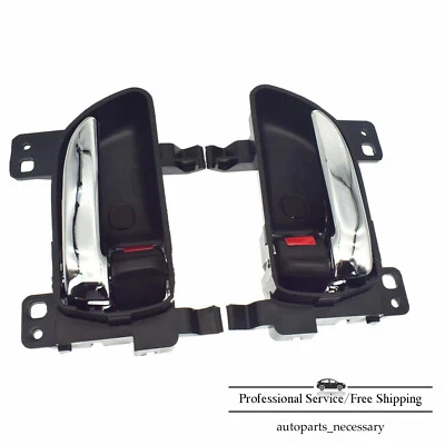 2Pcs L&R Interior Door Handle Fit Subaru Impreza Outback Forester 2009-2020 USA Foto 1 de 4