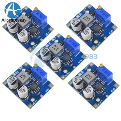 5* DC-DC Step-Down Power Module Buck Converter 5-80V to1-62V Adjustable 1.5A - Image 1 of 4