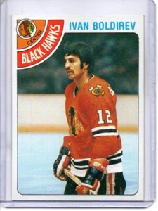 1978-79 Topps #135 Ivan Boldirev Chicago Blackhawks - Imagen 1 de 2