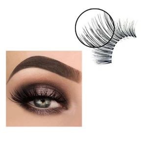 FREE SHIPPING PRESTIGE BIATTA 100% HUMAN HAIR FALSE EYELASHES # 47 - Picture 1 of 4