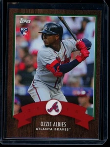 2018 Topps Adventskalender Karte #12 Ozzie Albies RC SP Rookie - Bild 1 von 2