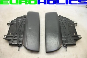 OEM BMW F15 X5 14-18 Left Right Center Console Arm Rest Lid BLACK Dakota Leather - Picture 1 of 4