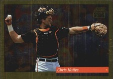 1994 Score Gold Rush Baltimore Orioles Baseball Card #357 Chris Hoiles