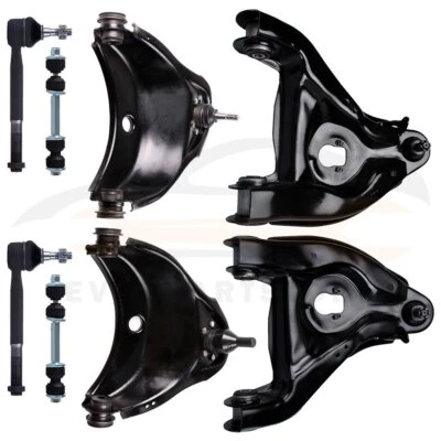 For 1989-1992 Chevrolet C1500 Front Upper Lower Control Arm Sway Bar Tie Rod Kit Foto 1 de 4