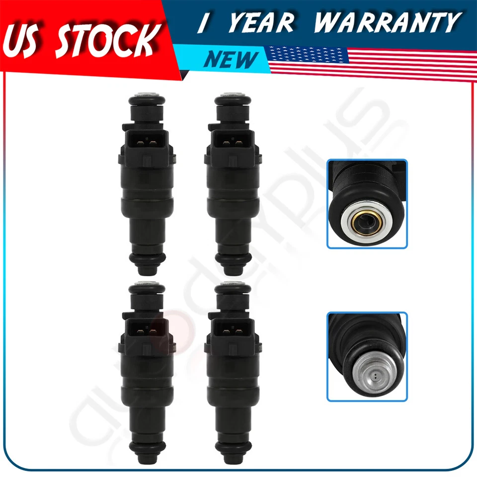 4 inyectores de combustible para Mercedes-Benz C230 SLK230 2,3 L 1998 1999 2000 0000788123 Foto 1 de 4