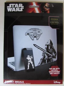 Star Wars The Force Awakens Gadget Decals Waterproof Removable Disney NEW - Picture 1 of 3