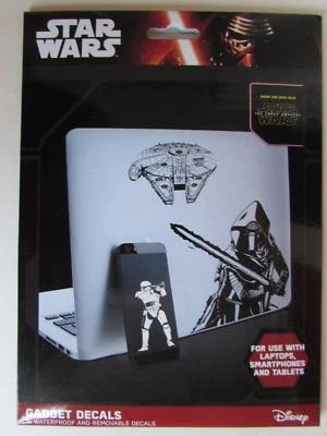 Star Wars The Force Awakens Gadget Decals Waterproof Removable Disney NEW  - Image 1 of 3