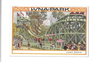 Nr.55063 Künstler AK Wien Jagdausstellung 1910 Luna Park - Foto 1 di 2