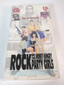 Rock And The Money Hungry Party Girls VHS - Camp Video - New/ Sealed RARE!!! Vtg - Picture 1 of 5