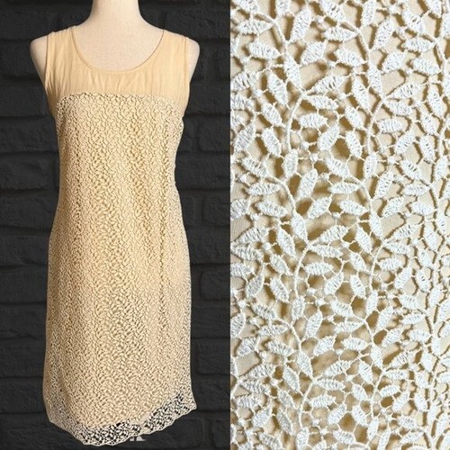 OFF WHITE Abito senza maniche bianco avorio taglia media Zara taglia media taglia media