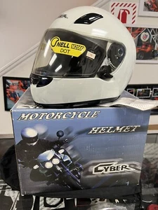 Cyber Moto/Racer Large US-95 Full Faced Helmet - Picture 1 of 8