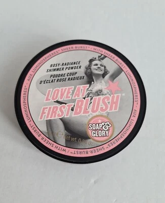 Soap & Glory Love At First Blush Shimmer Palette Blusher 7.5g New FREE P&P  - Image 1 of 4