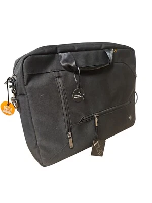 PKG Messenger Bag Case 16" Macbook pro Laptop Black New with Tags 13"x16" Bag - Image 1 of 4