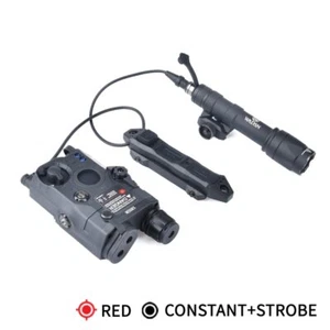 Tactical PEQ15 Green Blue Laser Sight Strobe LED M600C White Light Dual Switch - Picture 1 of 18