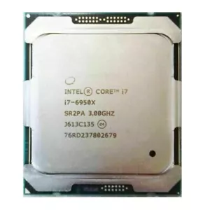 Intel Core i7-6950X Extreme 3.0GHz 10 Core LGA2011-V3 25M 140W CPU Processor - Picture 1 of 1