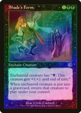 Shade's Form FOIL Torment PLD Black Common MAGIC THE GATHERING CARD ABUGames