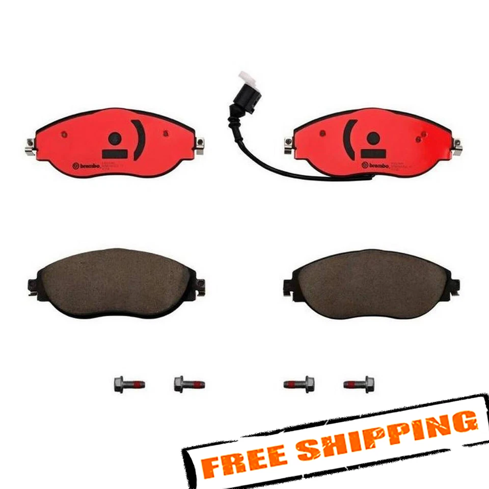 Juego de pastillas de freno de disco delanteras de cerámica Brembo P85144N para Volkswagen GTI 2015-2021 Foto 1 de 4