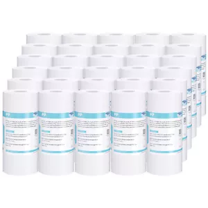 30 Pack 10"x4.5" 5 Micron Sediment Water Filter Big Blue Whole House Replacement - Picture 1 of 24