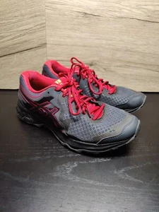 Asics Womens Gel Sonoma 4 1012A160 Black Running Shoes Sneakers Size 7 - Picture 1 of 12