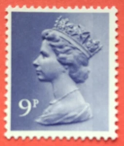 GB 1976 9p Machin definitive SG X883 (photo Harrison, 2 bands, 15x14) mint/MNH - Picture 1 of 6