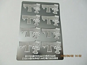 Carritos de compras modelos medalla de oro # 160-37 paquete de 8 escala N - Imagen 1 de 4