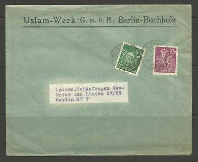 ⭐OSBURGH – GERMANY. 1923. COVER. BERLIN. USLAN WERK. BERLIN BUCHHOLZ. - Image 1 of 2