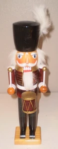 Traditions 14" Nutcracker Wood Soldiers Drummer NO FLAWS - Picture 1 of 2